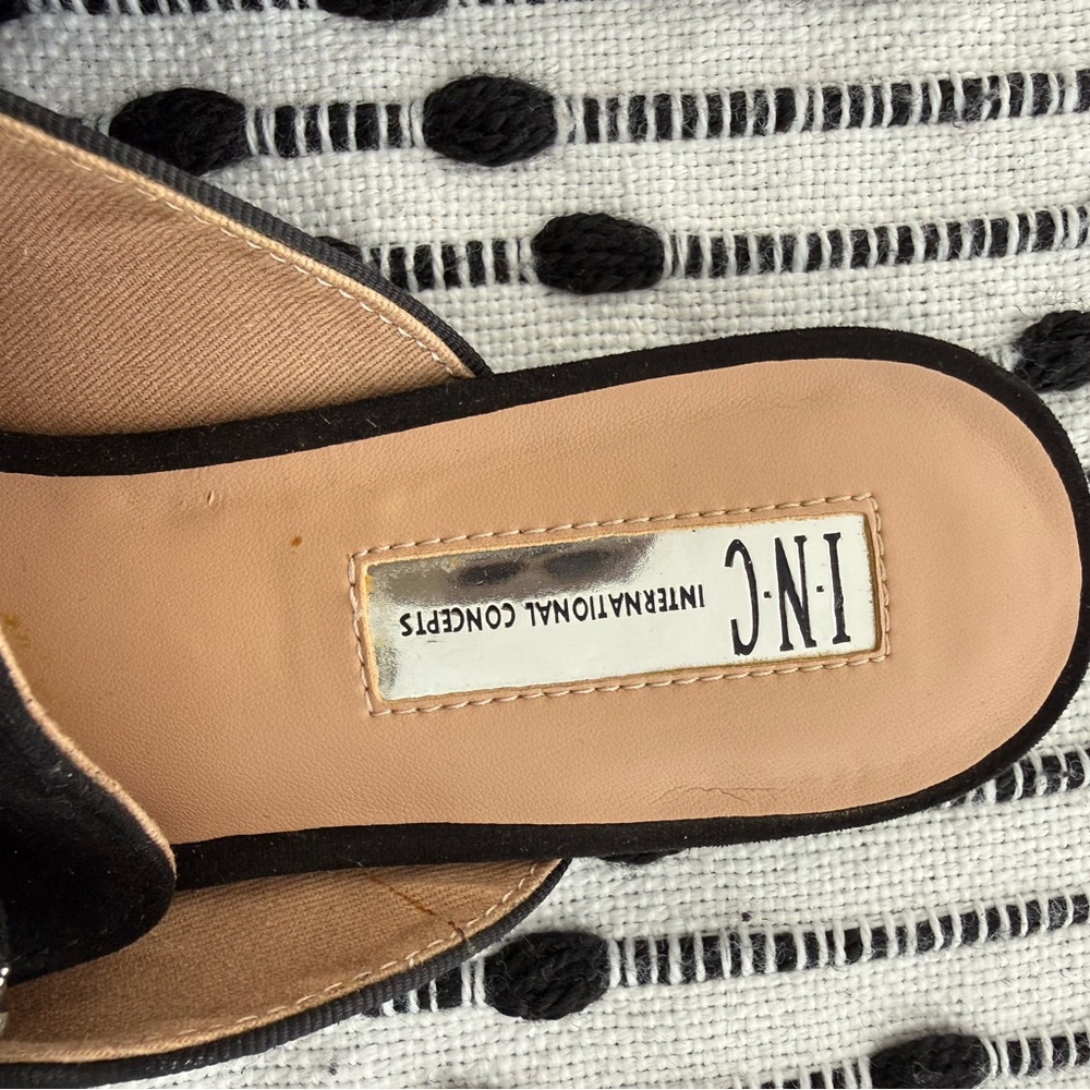 Nice silver bow slipper mule - Picture 3 of 4